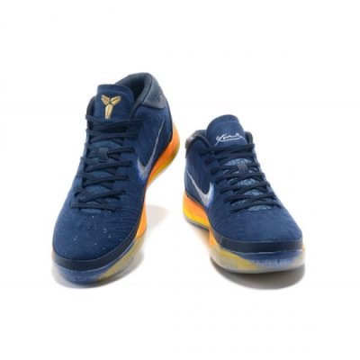 Nike Erkek Kobe A.D. Mid Obsidian / Mavi Basketbol Ayakkabısı Türkiye - U4KT90GO